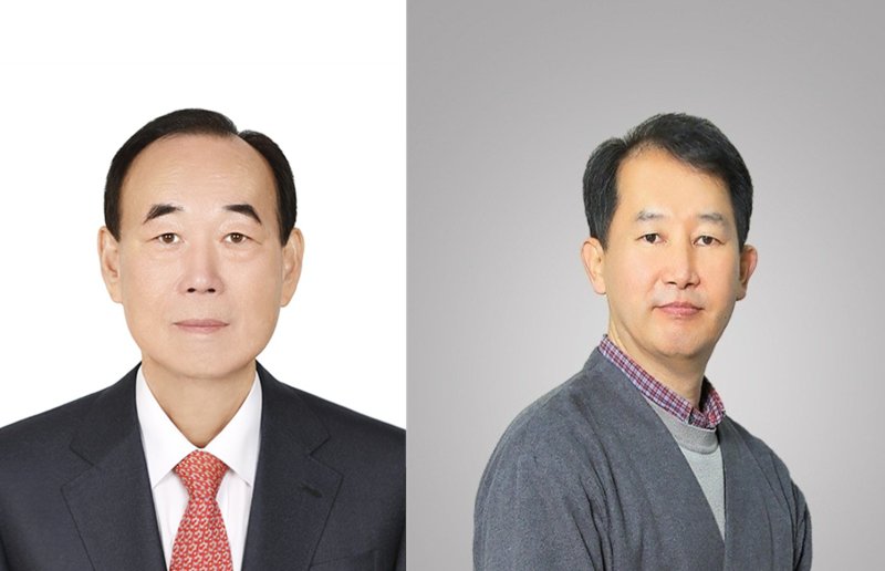 일성사양복점 서석재 대표(왼쪽)와 슈랜더 김규덕 대표. 부산시 제공