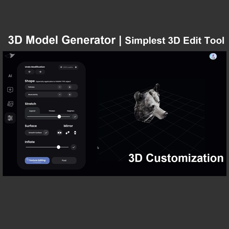 ㈜그리엘 ANVIL 3D AI를 통한 3D모델 제작 모습. 그리엘 제공