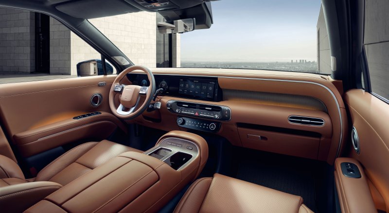 사진은 디 올 뉴 팰리세이드 7인승 내장의 모습. (현대자동차 제공) 2024.12.20/뉴스1