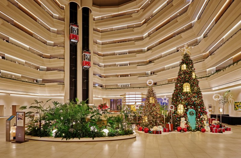 [서울=뉴시스] 파르나스 호텔 제주, 동관 로비 일대. (사진=파르나스 호텔 제주 제공)