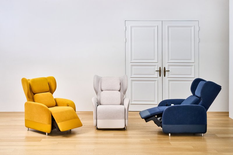 바디프랜드의 마사지 가구 신제품 '파밀레C'.(바디프랜드 제공)