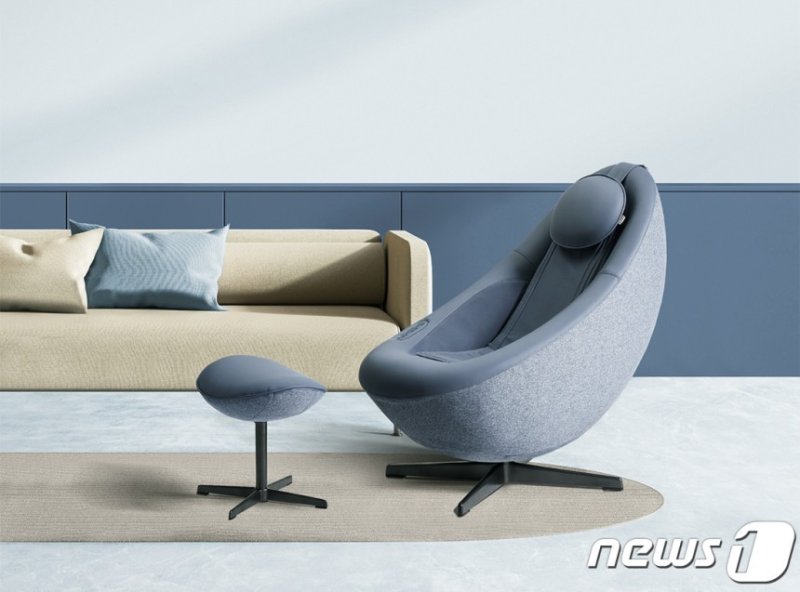 코웨이 비렉스 페블체어 인테리어 컷.(코웨이 제공)