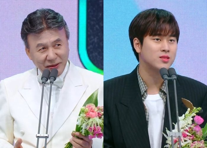 '사혼' 박영규 아내·딸 고마워…이무진과 인기상 [KBS연예대상]