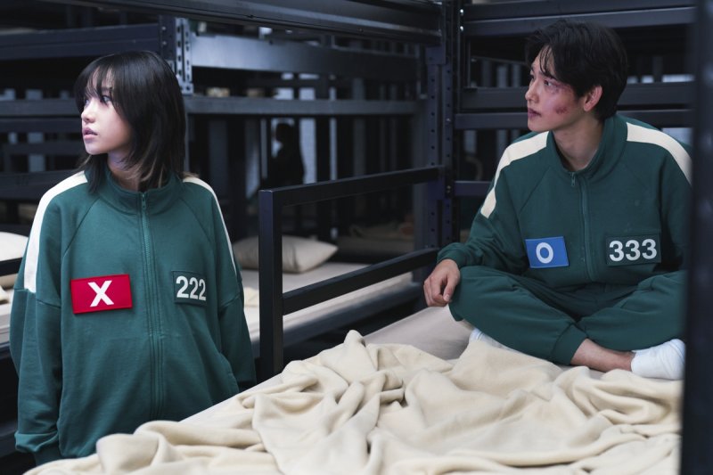 '오징어 게임'에 새로 합류한 임시완과 조유리 출연 모습. 넷플릭스 제공