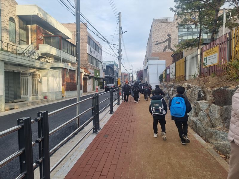 학교부지 활용 안심 통학로 조성 남구청