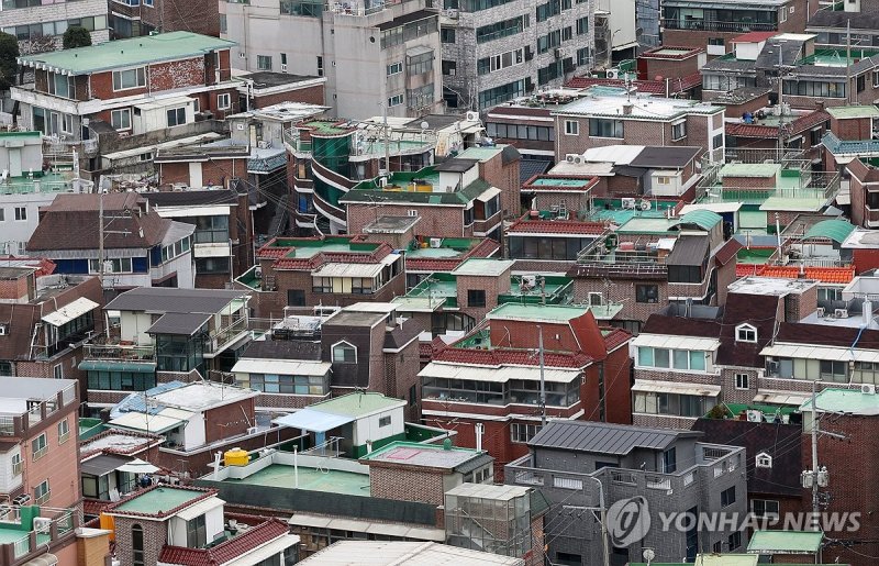 서울의 빌라 밀집지역. 사진=연합뉴스