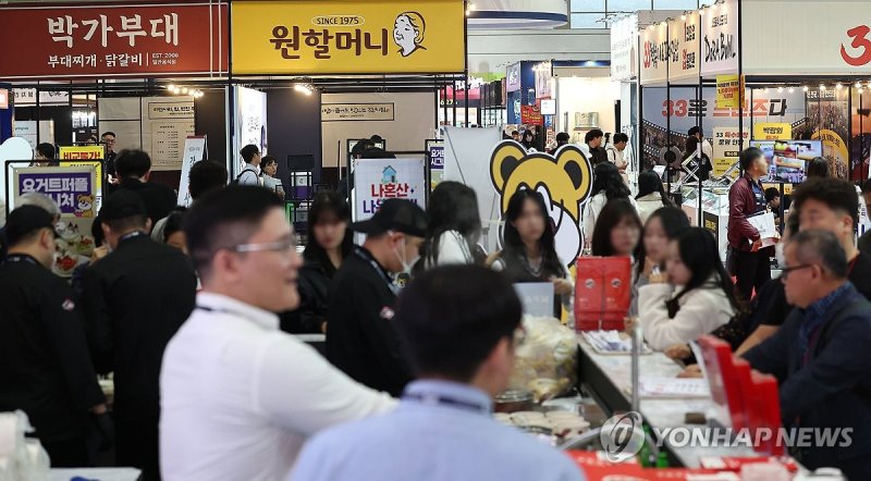 프랜차이즈 창업박람회 자료사진.연합뉴스