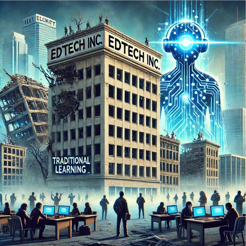 AI 때문에 투자금 83% 급감, 생존 걱정하는 에듀테크 기업