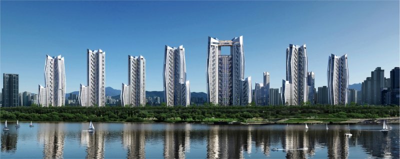 신반포2차 정비사업 투시도 현대건설 제공
