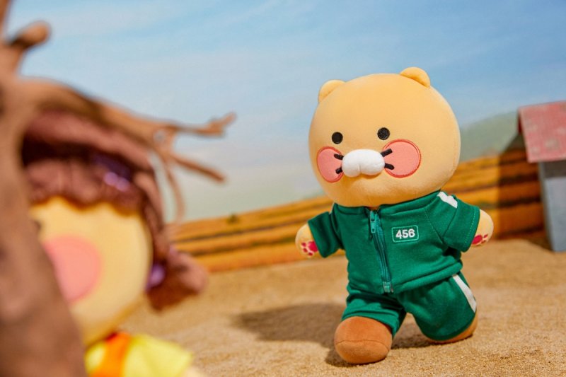 카카오&middot;오징어게임 협업... '춘식이 게임' 선보여
