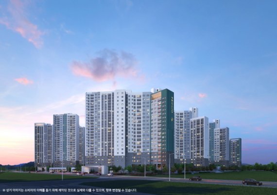 분양가 상한제 적용, ‘탕정 푸르지오 센터파크’ 견본주택 ‘개관 중’