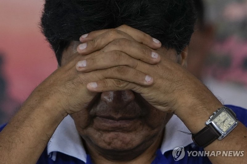 에보 모랄레스 볼리비아 전 대통령.연합뉴스