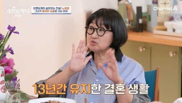 노희영 "난 결혼과 안 맞는 사람…전 남편 좋은 사람"