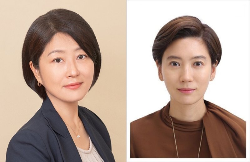 이선정 CJ올리브영 대표(왼쪽)와 임세령 대상그룹 부회장.(CJ올리브영, 대상 제공).