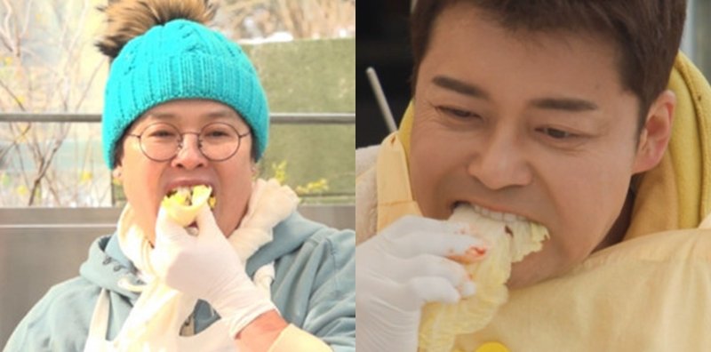 이영자와 함께하는 김장 타임…전현무 파친놈 이어 'Mr.배추' 변신