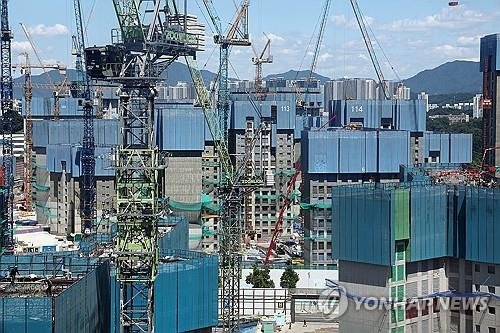 아파트 공사현장. 사진=연합뉴스