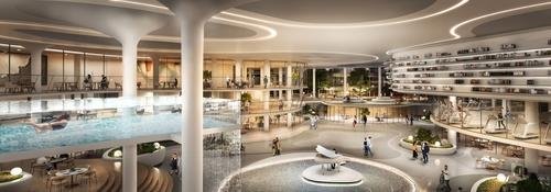 삼성물산의 한남4구역 센트럴 커뮤니티 조감도 (출처=연합뉴스)