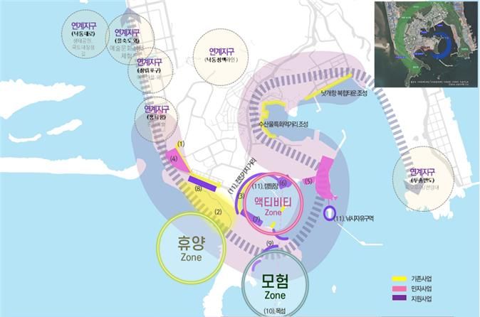 다대포 복합 해양레저관광도시 구상(안). 부산시 제공