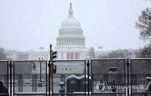 상·하원 합동회의 진행된 미 연방의회 의사당 (출처=연합뉴스)