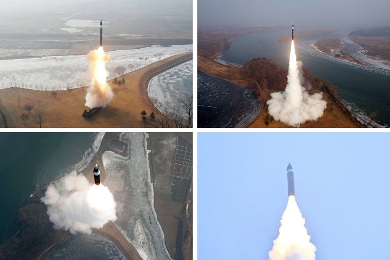 北 김정은, 신형 IRBM 시험발사 성공 주장(종합)