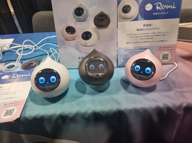 'CES 언베일드'에 참가한 일본 기업 '믹시'의 로봇 '로미'. ⓒ News1 박주평 기자