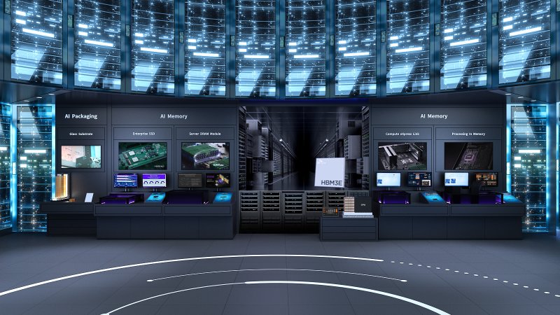 CES 2025 SK하이닉스 전시 조감도(SK하이닉스 제공)