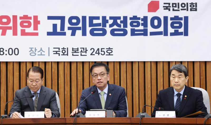 최상목 권한대행 "설명절 대책 곧 발표...여야정 국정 협의체 가동해야"