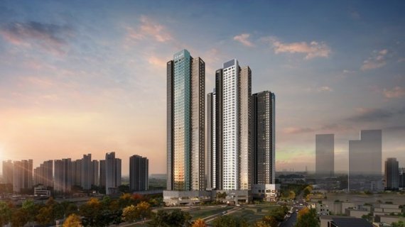 더 플래티넘 스카이헤론 조감도 / 사진제공=쌍용건설