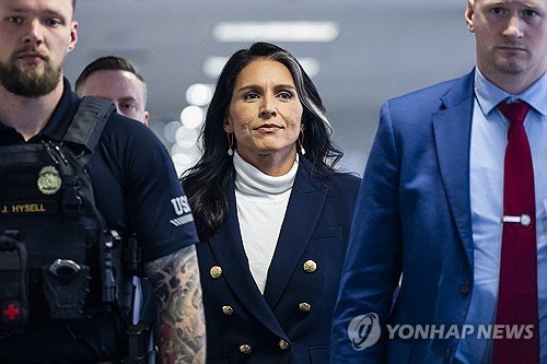 개버드 미 국가정보국장 후보자 (출처=연합뉴스)