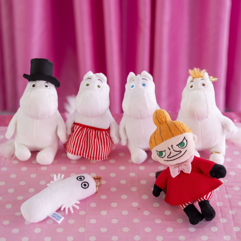 에버랜드 메모리얼샵에서 판매하는 무민 캐릭터 굿즈.(에버랜드 제공)