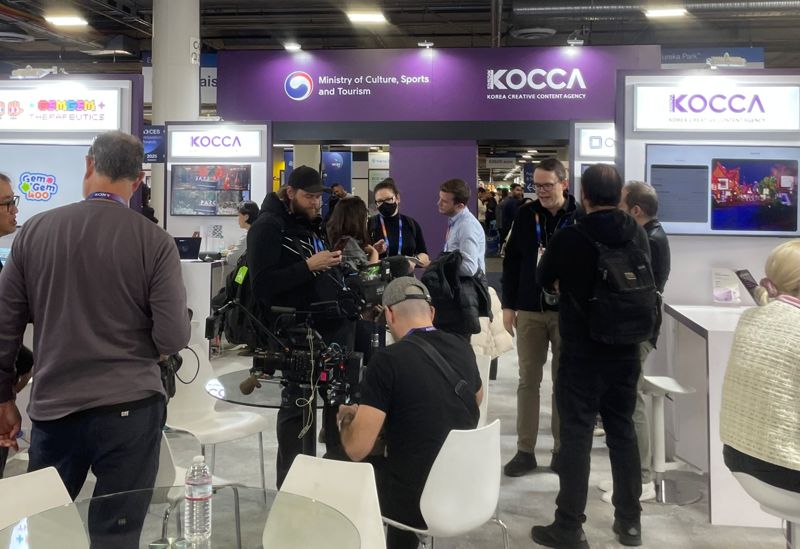 CES 2025 KOCCA 공동관 현장사진