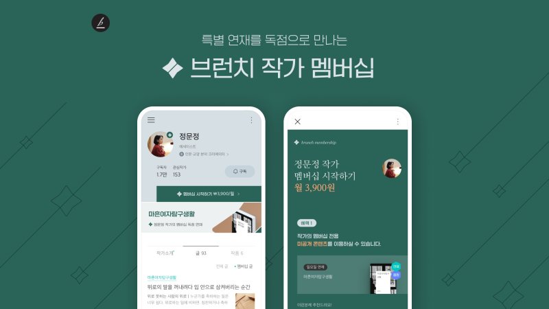카카오 '브런치', 구독 모델 시범 도입..."창작자 지원"