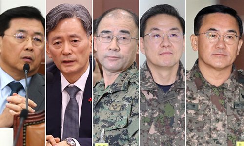 尹탄핵심판 홍장원·조지호·곽종근·이진우·여인형 증인신청 (출처=연합뉴스)