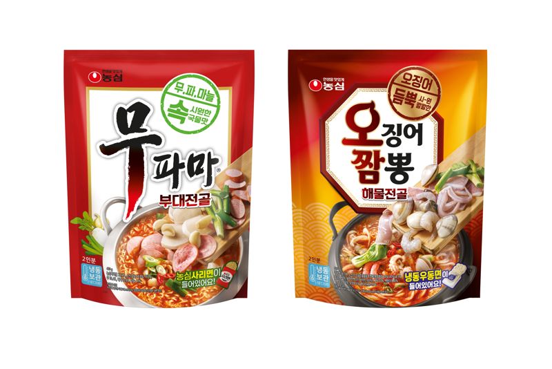 "전골요리 얼큰·시원함 더한다".. 농심, 냉동 밀키트 2종 출시