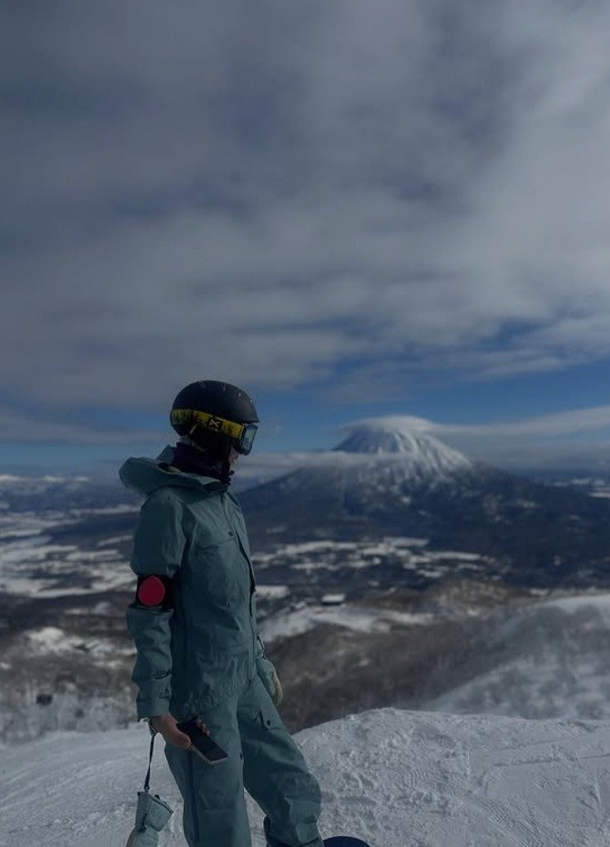 '故김수미 며느리' 서효림, 일본 스키여행…되찾은 일상