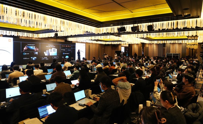 샤오미코리아 한국법인 설립 후 첫 기자간담회 겸 신제품 5종 공개(샤오미코리아 제공)