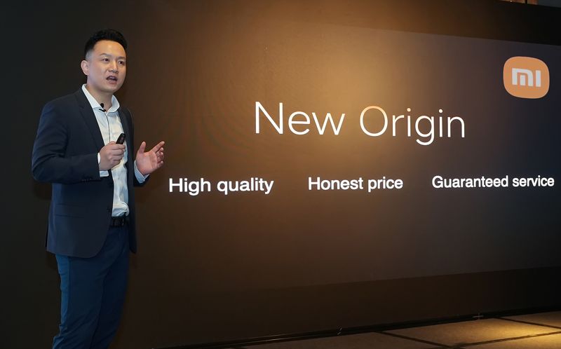 조니 우 샤오미코리아 사장이 15일 포시즌스 호텔 서울에서 열린 기자간담회에서 발언하고 있다. 샤오미코리아 제공