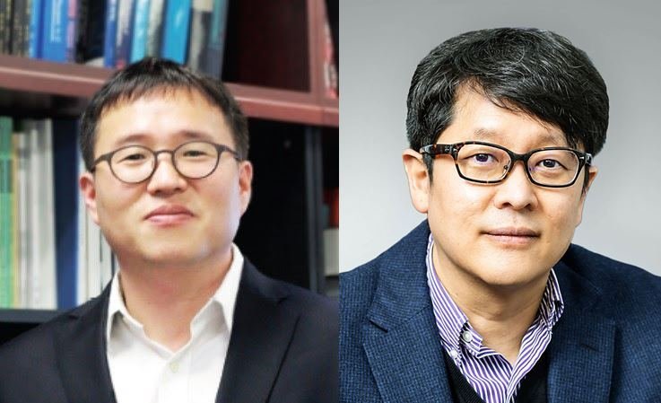 KAIST 바이오및뇌공학과 정기훈 교수(왼쪽)와 전산학과 김민혁 교수 /뉴스1