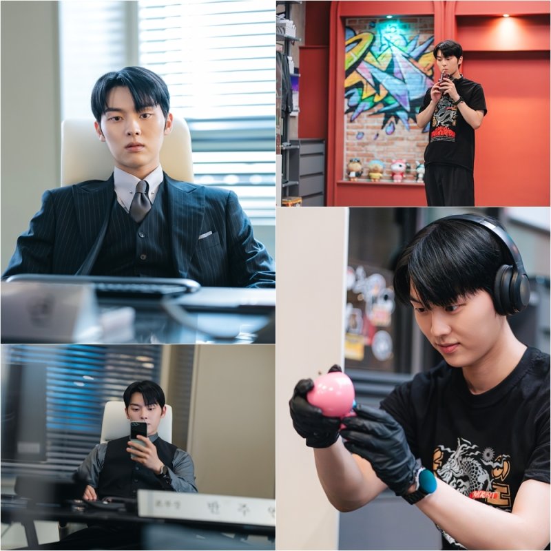 '그놈은 흑염룡' 최현욱, 시크 본부장·천진난만 덕후…반전 매력