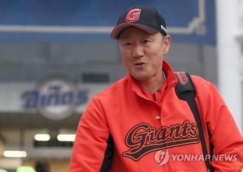 롯데 감독 시절 조원우 코치. 연합뉴스