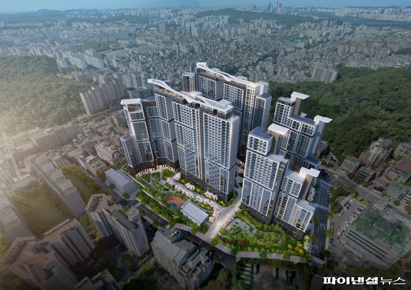 방배신동아아파트 재건축 조감도. 서울시 제공