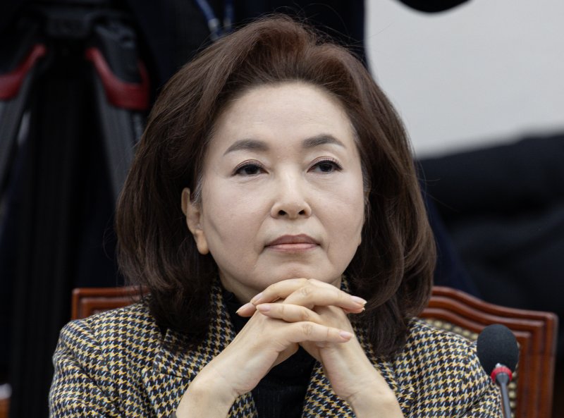 김민전, 단체방 '부정선거' 주장에…與 의원들 "자중해주시면 좋겠다"