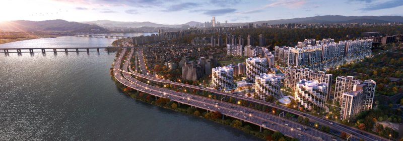 [서울=뉴시스] 삼성물산 한남4구역 제안 조감도. 2025.01.18. (자료=삼성물산 제공) photo@newsis.com *재판매 및 DB 금지