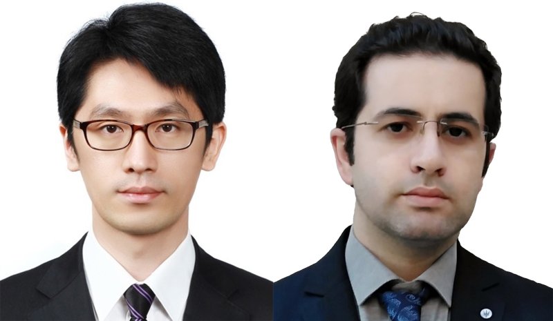 울산대 나노에너지화학과 이승구 교수와 자레이 모하마드 연구교수. 울산대 제공