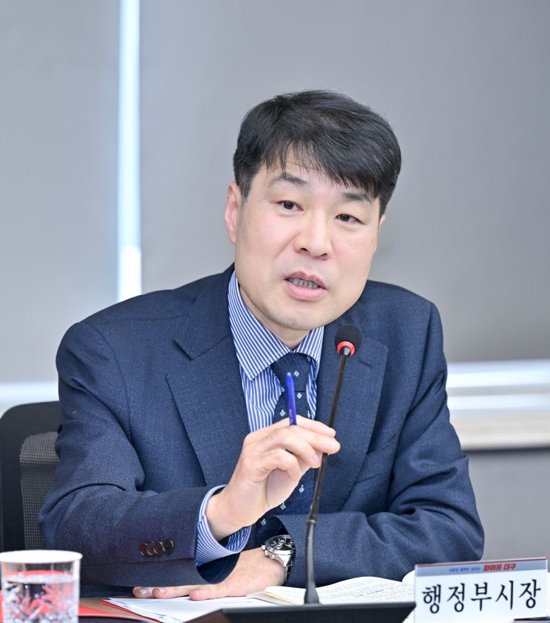 대구혁신 100+1 사업 흔들림 없이 추진 지시 김정기 행정부시장