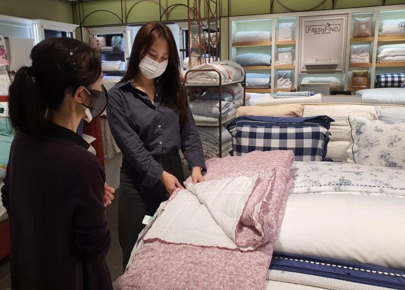 침구매장 (출처=연합뉴스)