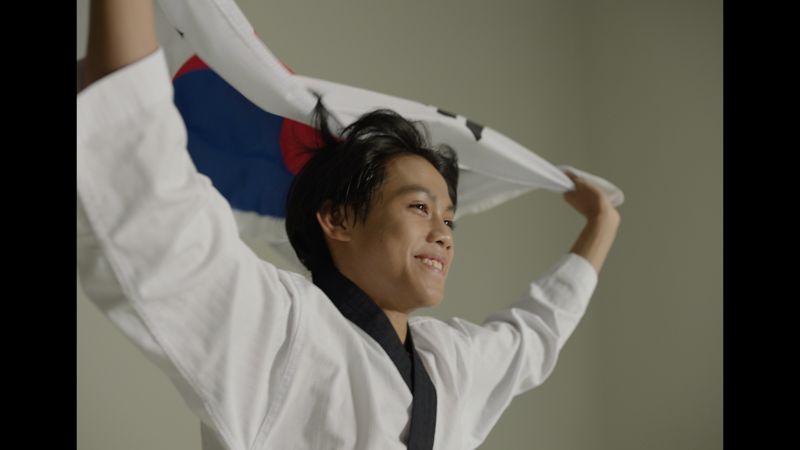 업비트는 자사가 후원하는 태권도 품새신동 변재영이 청소년 최우수상을 수상했다고 24일 밝혔다. 두나무 제공