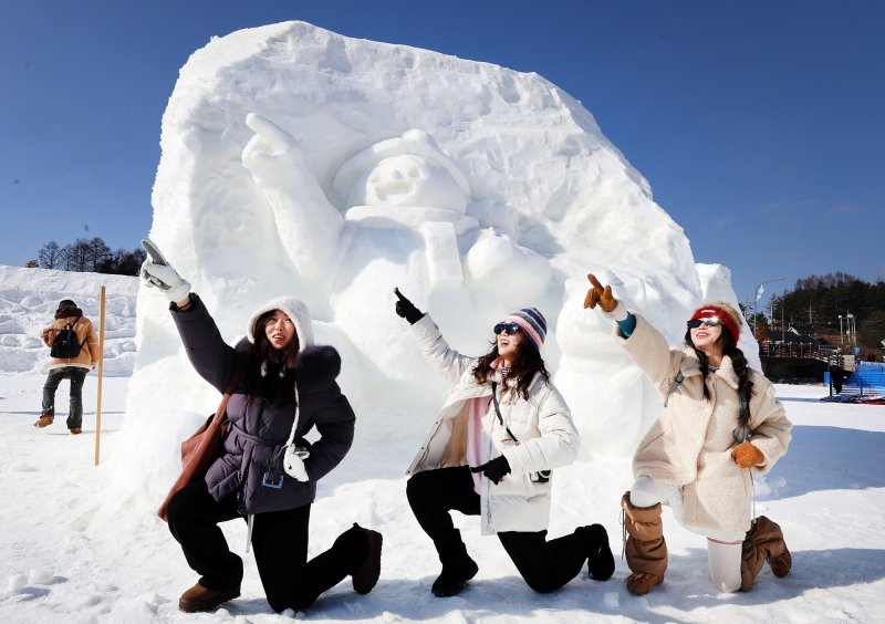 지난해 열린 대관령눈꽃축제