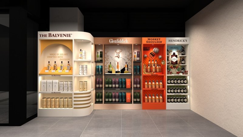 몽키숄더 플래그십 스토어 내부.(사진=윌리엄그랜트앤선즈 코리아 제공) *재판매 및 DB 금지