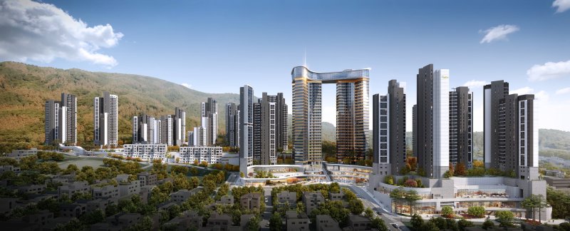 포스코이앤씨 vs 두산건설, 성남 은행주공 시공사 선정 정면대결